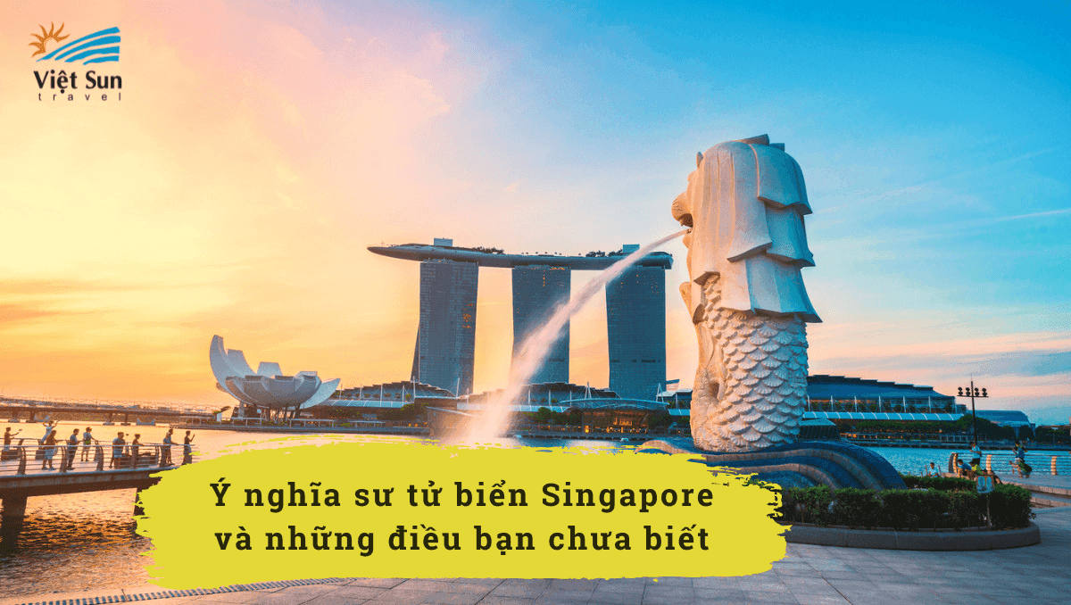 Biểu tượng Sư tử biển Singapore và những điều bạn chưa biết!