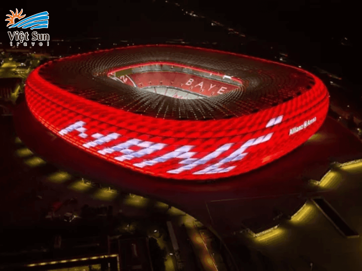 Allianz Arena sân nhà đội bóng nổi tiếng