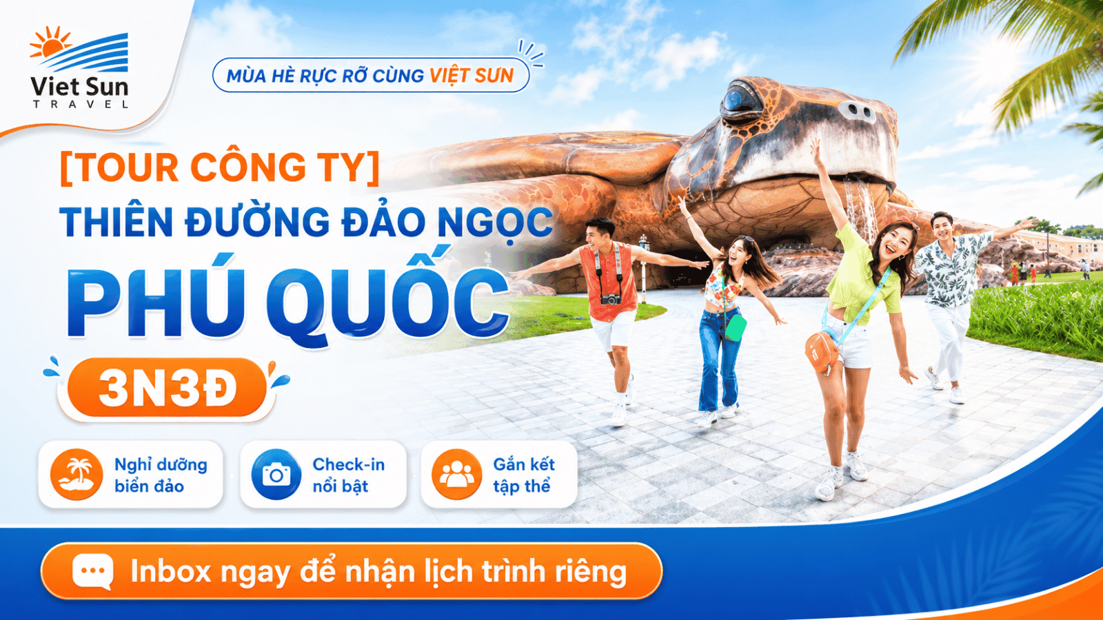 [Tour Công Ty] Thiên Đường Đảo Ngọc Phú Quốc 3N3Đ
