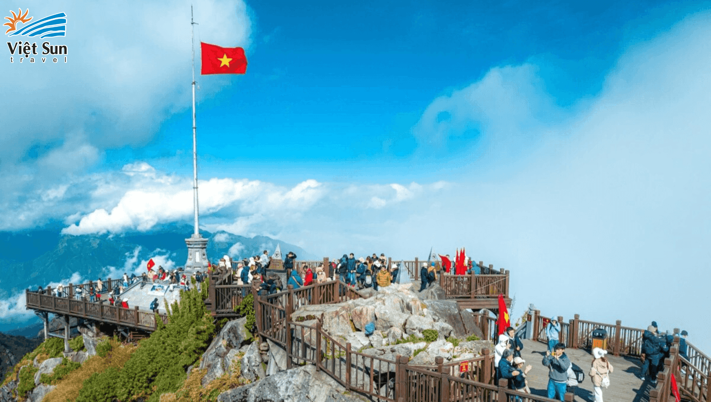 check in cột cờ fansipan