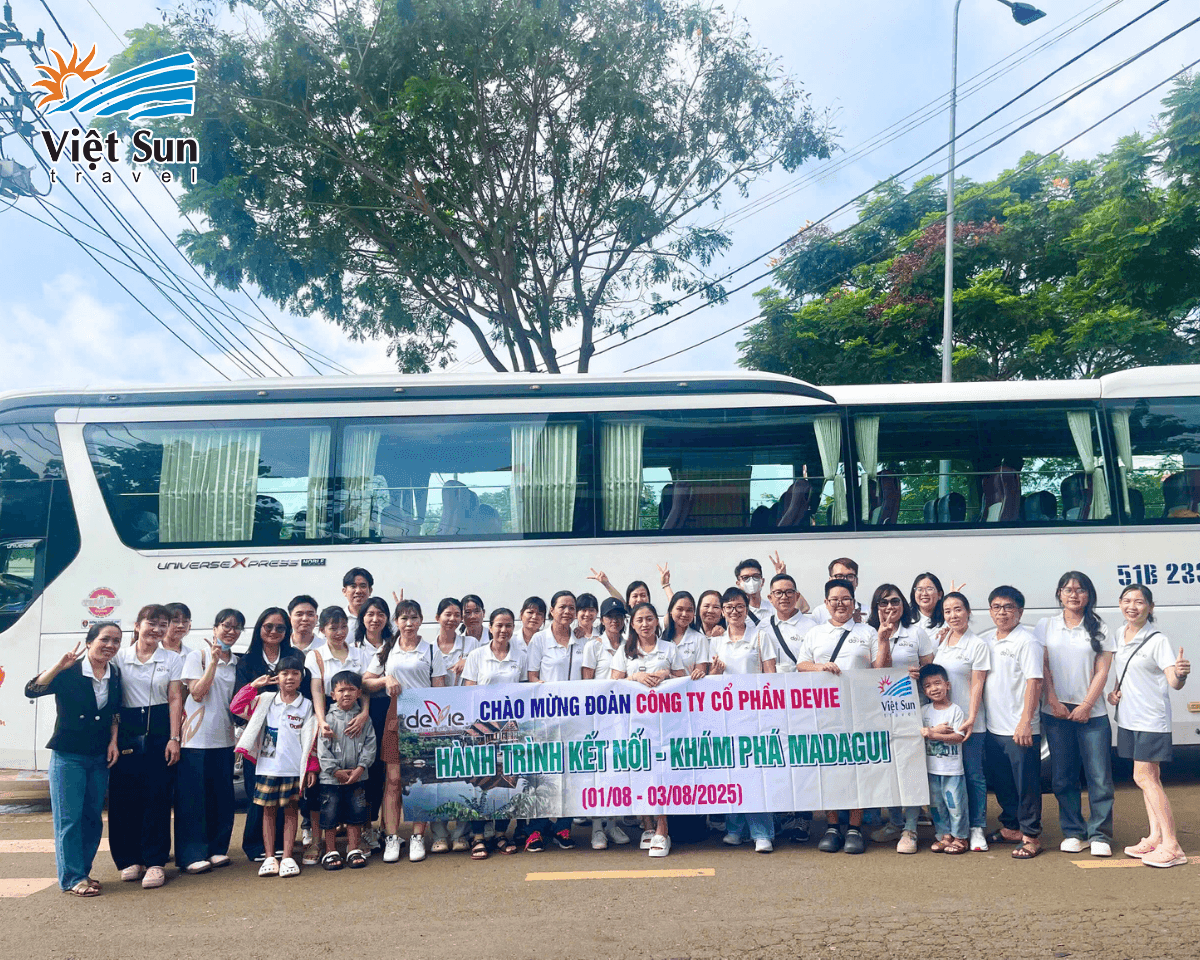 Đoàn Công ty cổ phần Devie khám phá Madagui