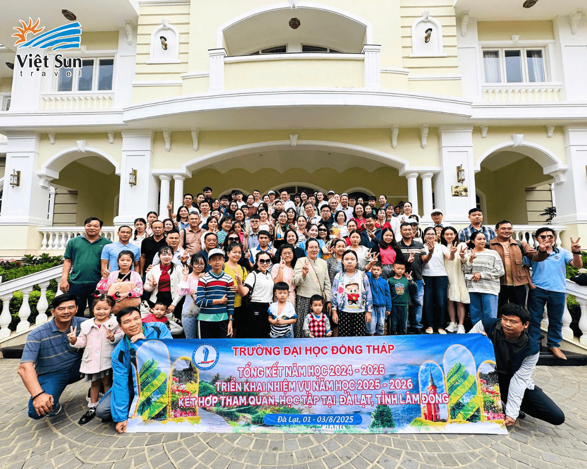 Trường Đại Học Đồng Tháp Tham Quan Đà Lạt, Lâm Đồng
