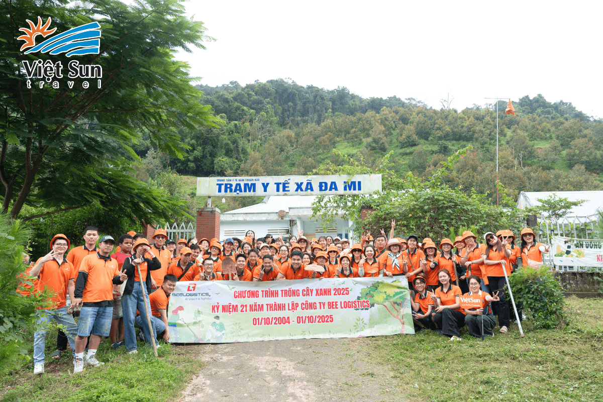 Trồng cây xây gieo mầm tương lai cùng BEE LOGISTICS