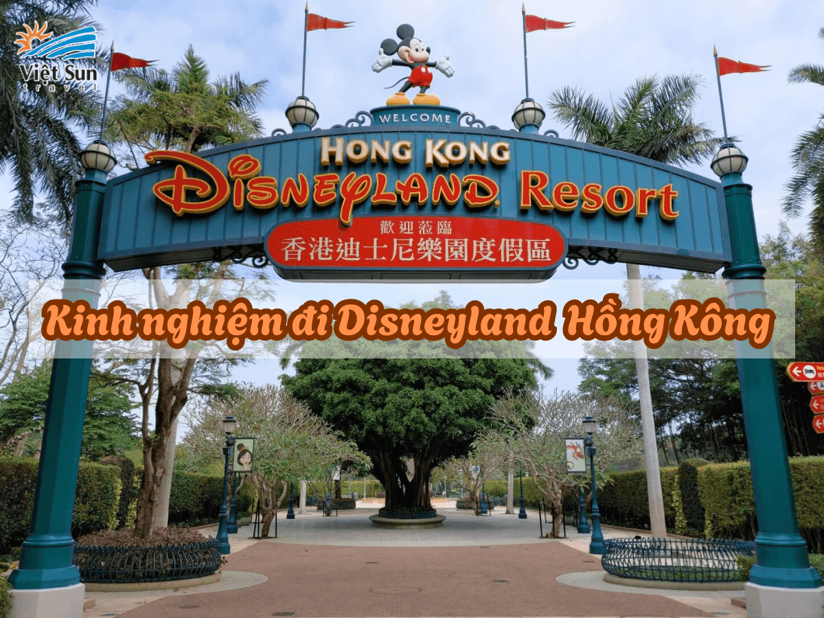 kinh nghiệm đi Disneyland Hongkong