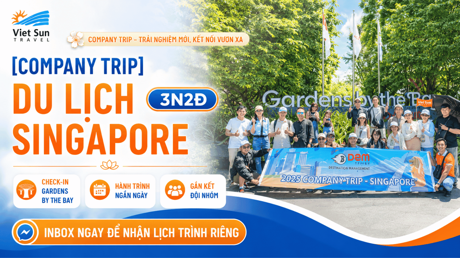 [Company Trip] Du Lịch Singapore 3N2Đ