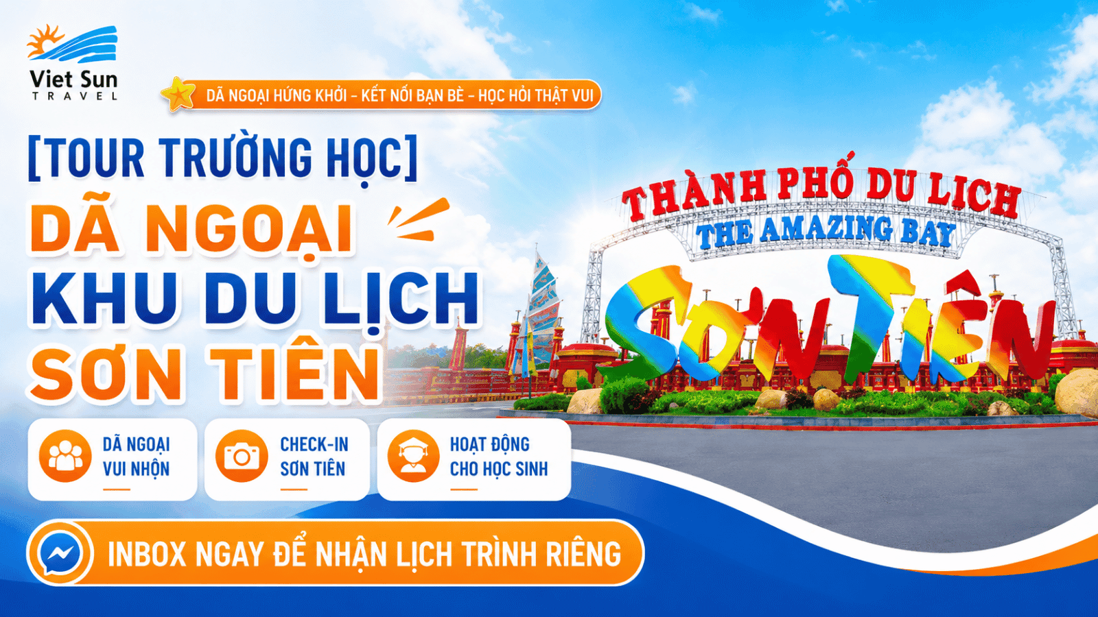 [Tour Trường Học] Dã Ngoại Khu Du Lịch Sơn Tiên
