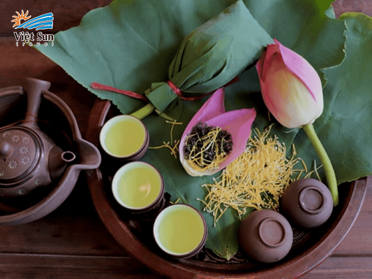 Trà sen Tây Hồ
