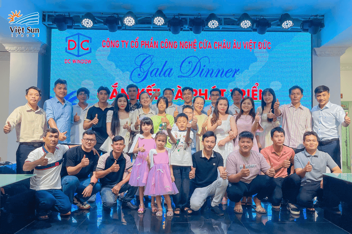 Gala dinner khách Tour Đoàn Viet Sun