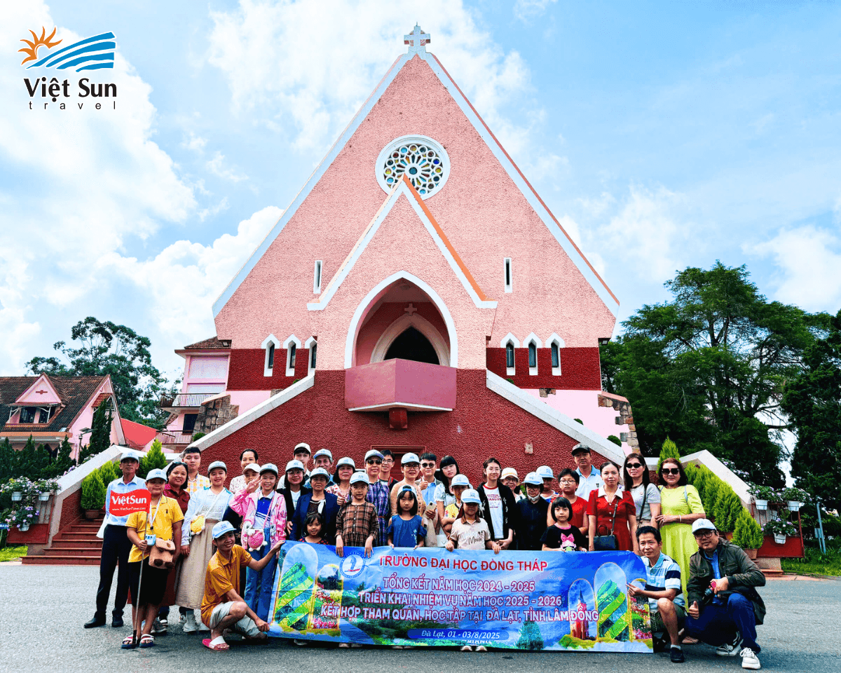 Đoàn Trường Đại Học Đồng Tháp kết hợp tham quan, học tập tại Đà Lạt