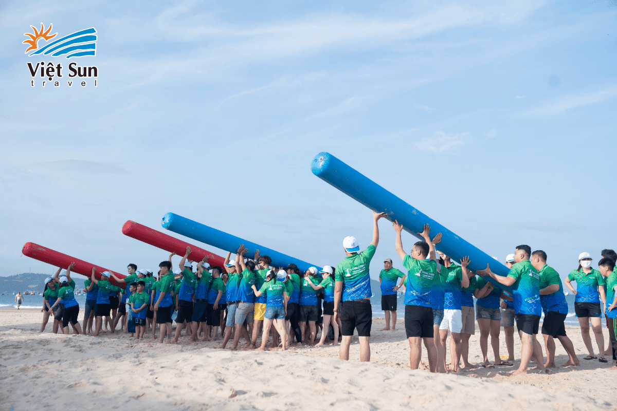 FE Credit – Khu vực Mekong III chơi game tại biển Phan Thiết 