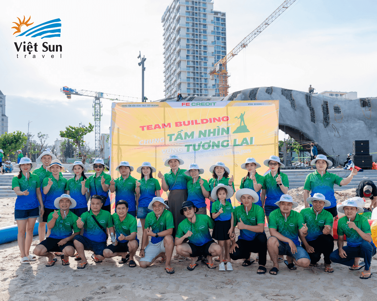 Chương trình Team Buiding vui vẻ tại bãi biển Vũng Tàu
