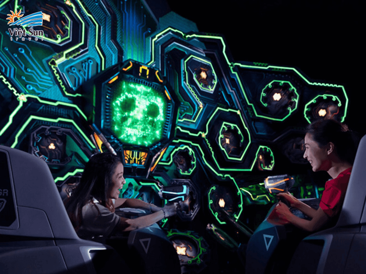 Trò chơi bắn súng tương tác Disneyland Hongkong