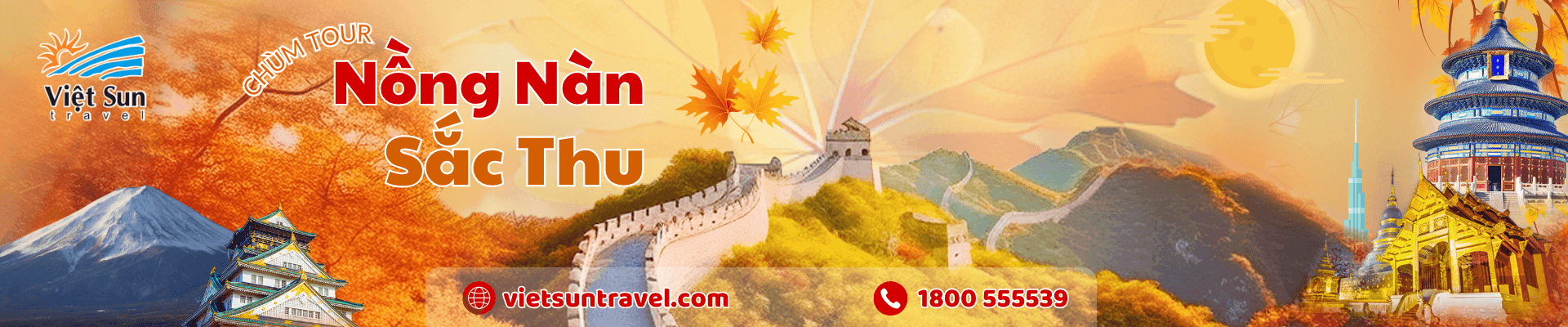Chùm tour mùa thu