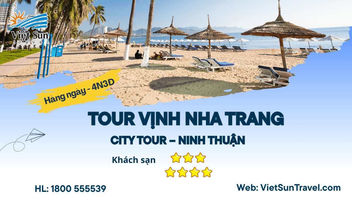 Tour Nha Trang 4 ngày 3 đêm
