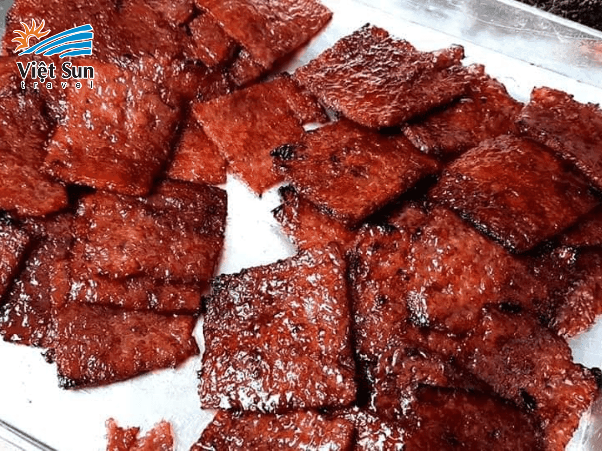 Bak Kwa - món thịt sấy đặc sản Singapore