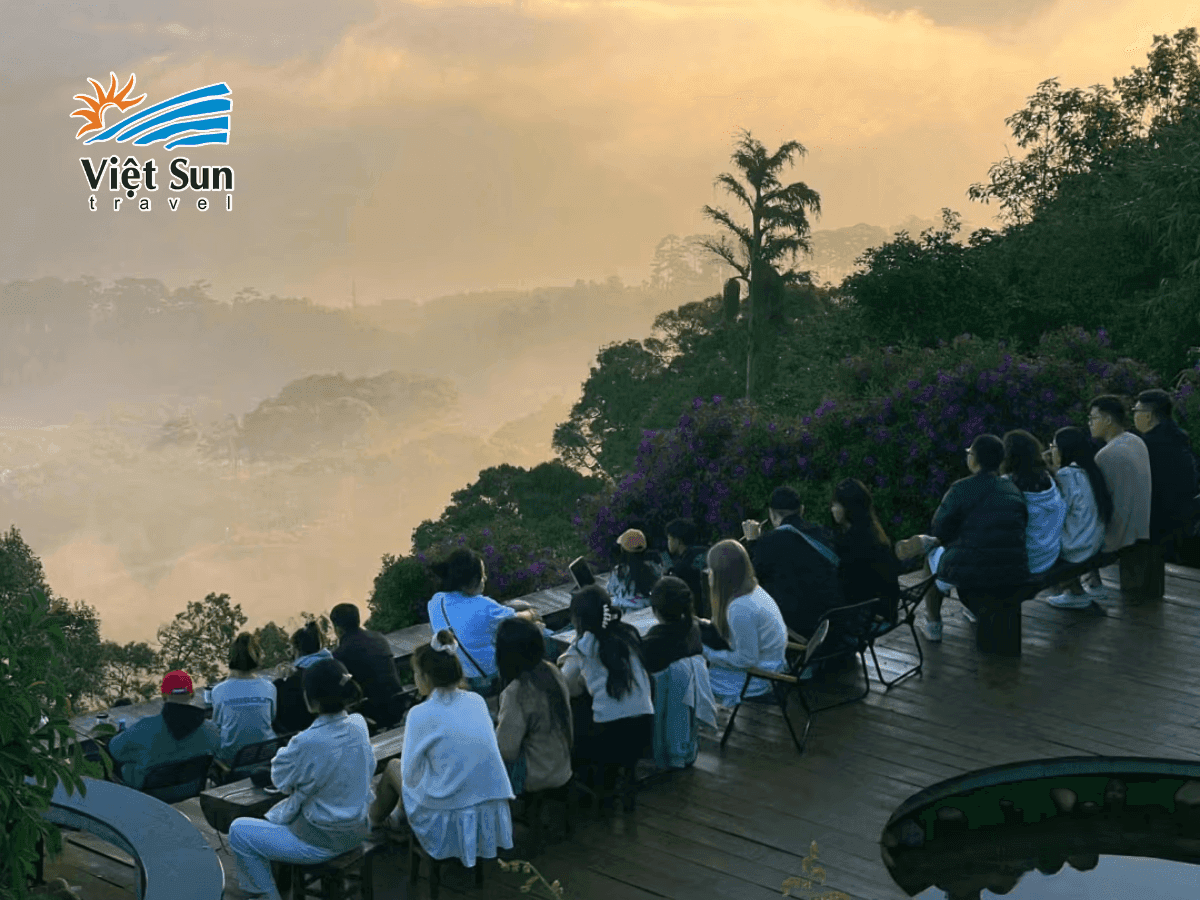 Cafe săn mây Cầu Gỗ