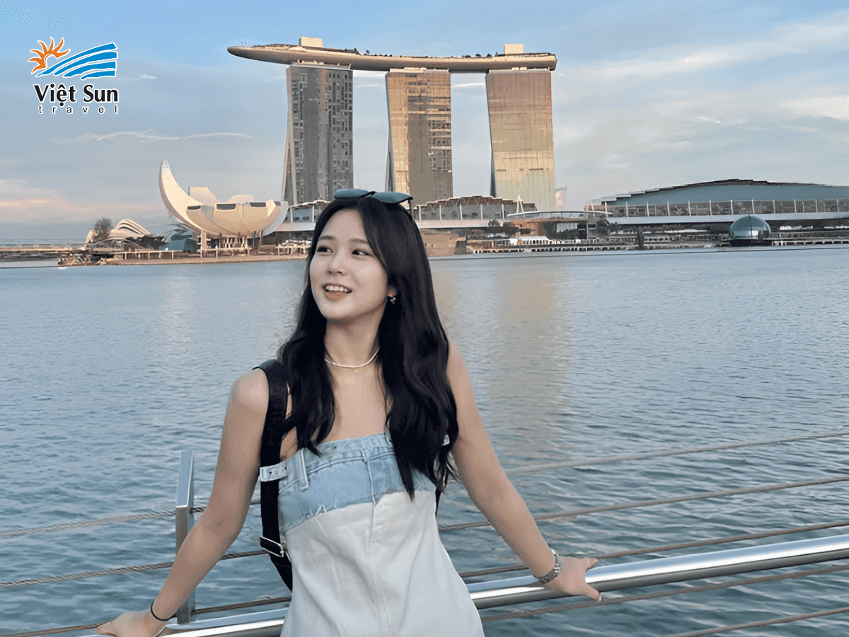 Check-in cùng Marina Bay Sands