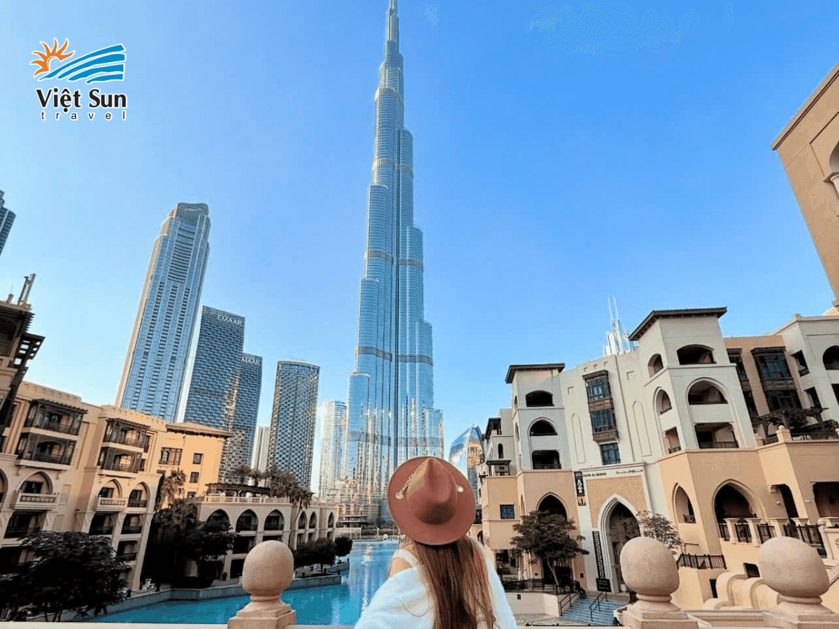 Check-in cùng Tháp Burj Khalifa