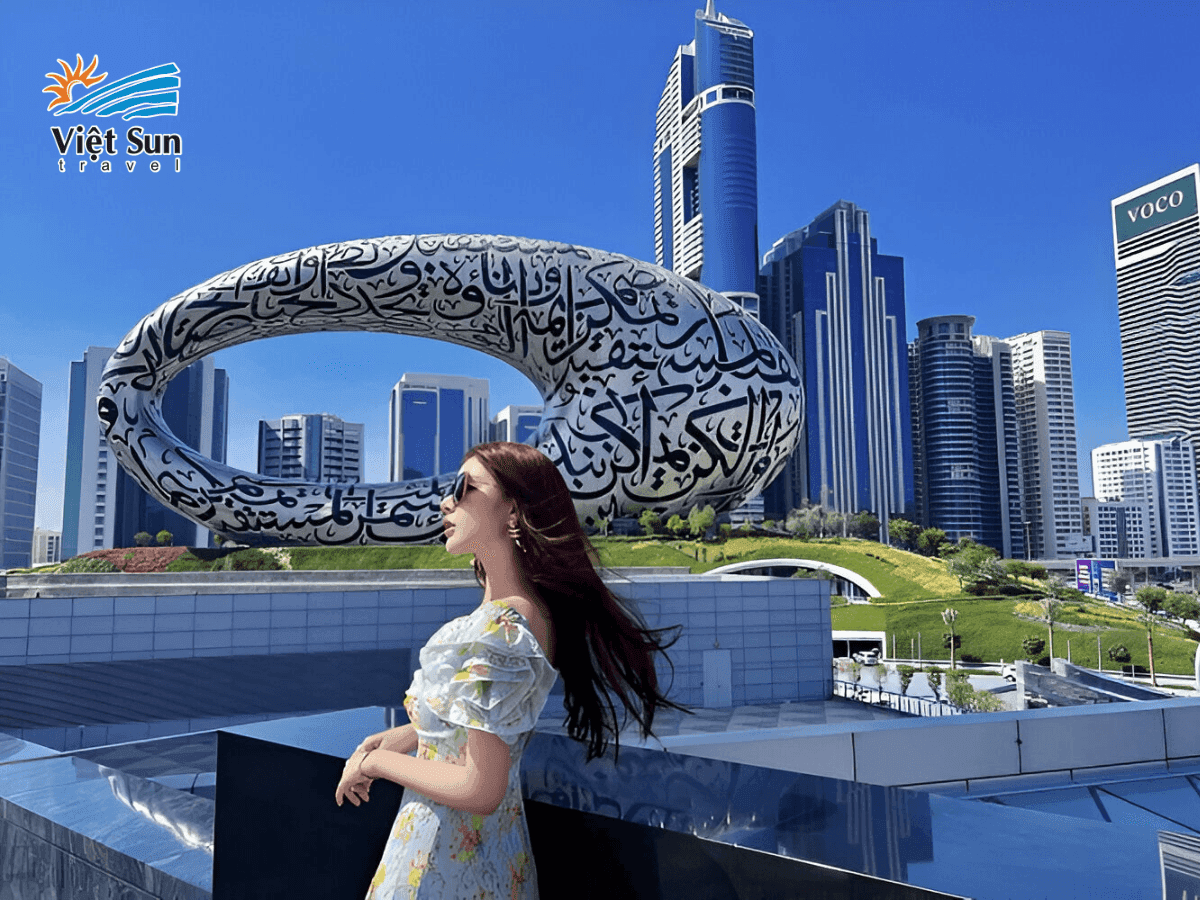 Check-in tại Bảo tàng Tương lai
