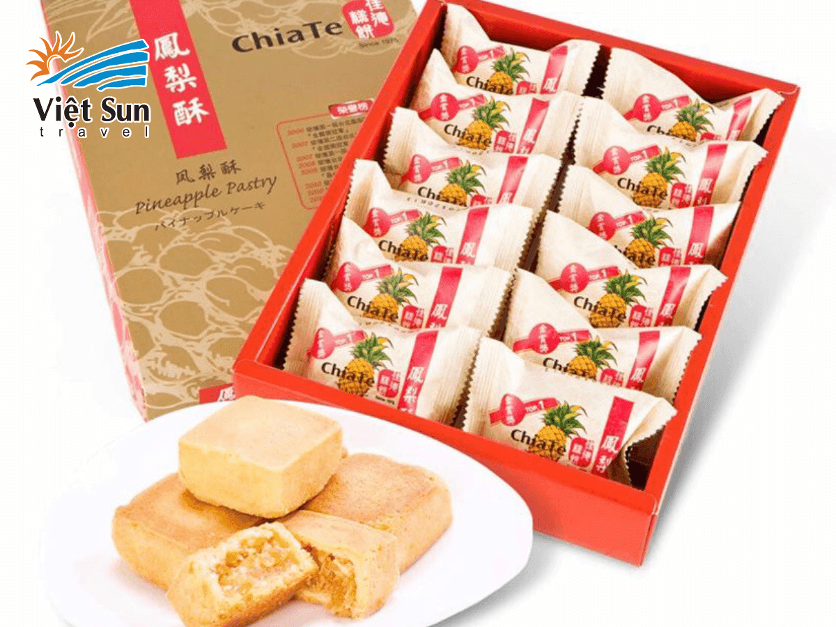 Bánh dứa Chia Te mộc mạc từ thiết kế lẫn hương vị