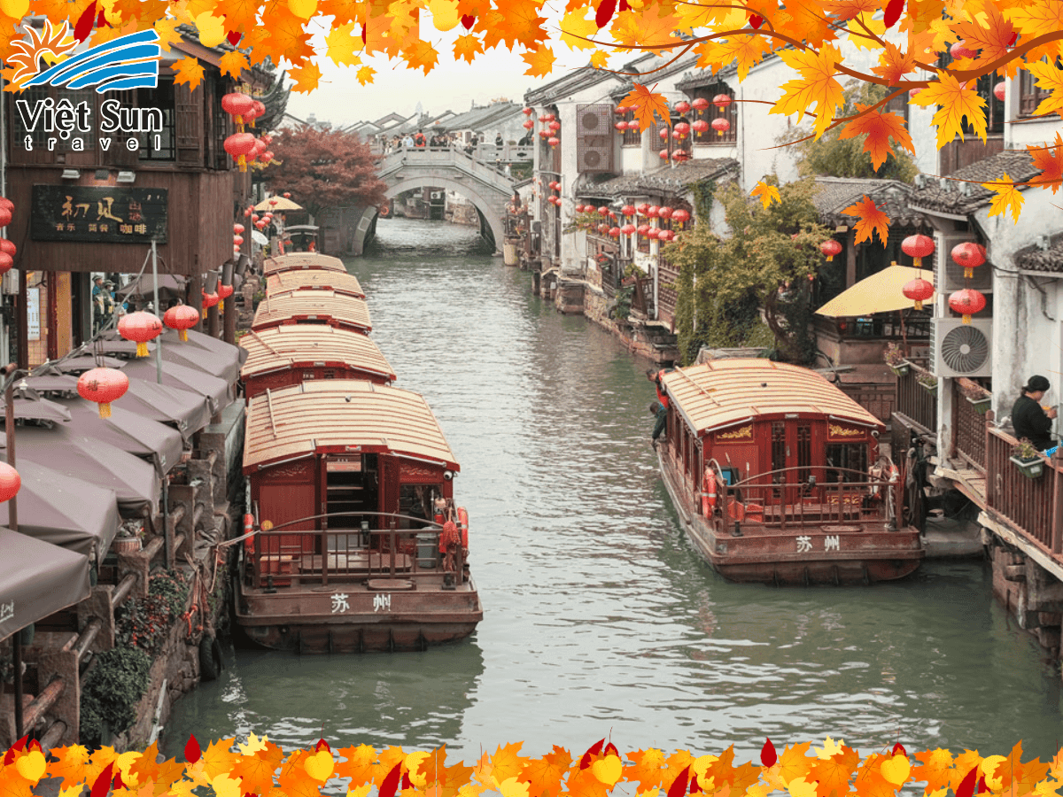 Cổ Trấn Tân Thị tour Thượng Hải