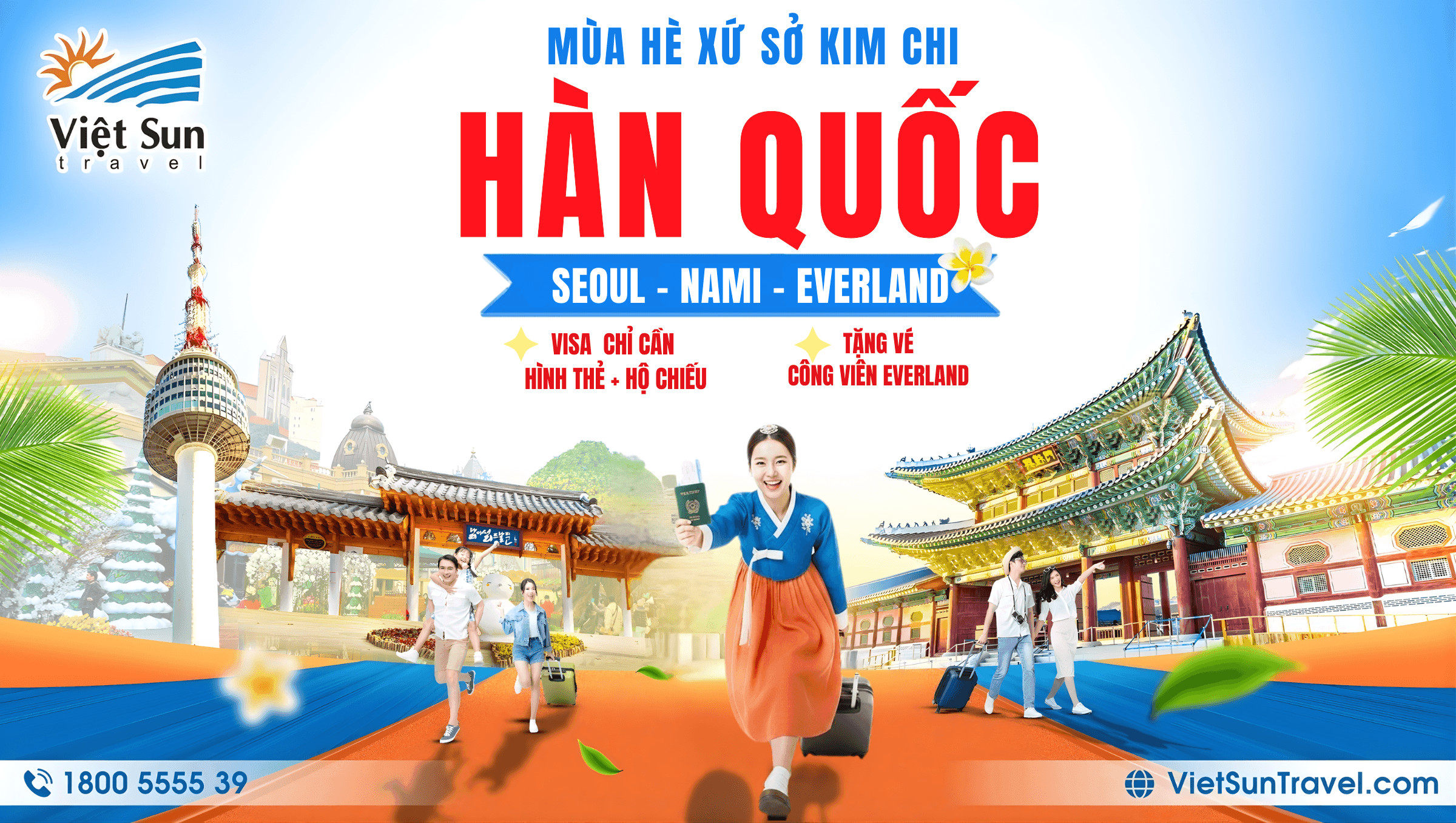 Du lịch Hàn Quốc Mùa Hè
