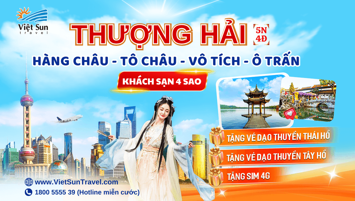 Du lịch Thượng Hải cùng Viet Sun Travel