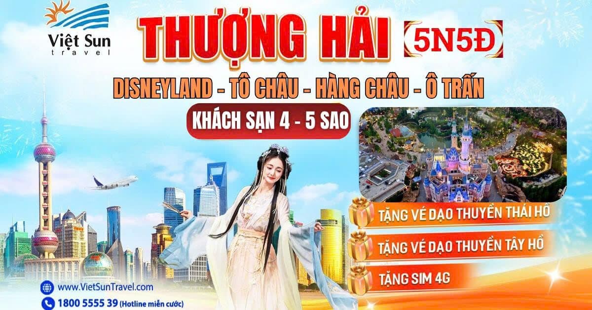 Du lịch Thượng Hải Viet Sun Travel