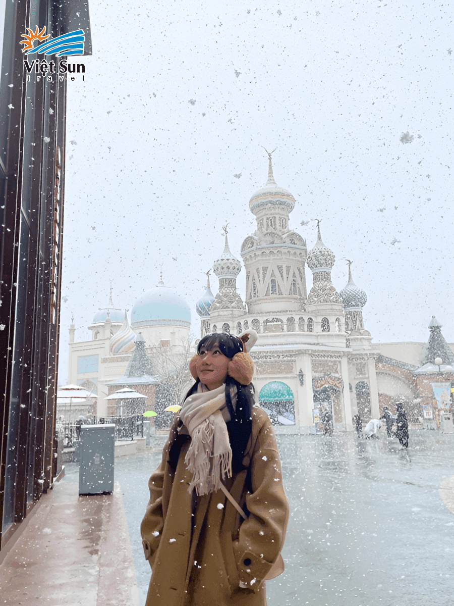 Everland vào mùa đông