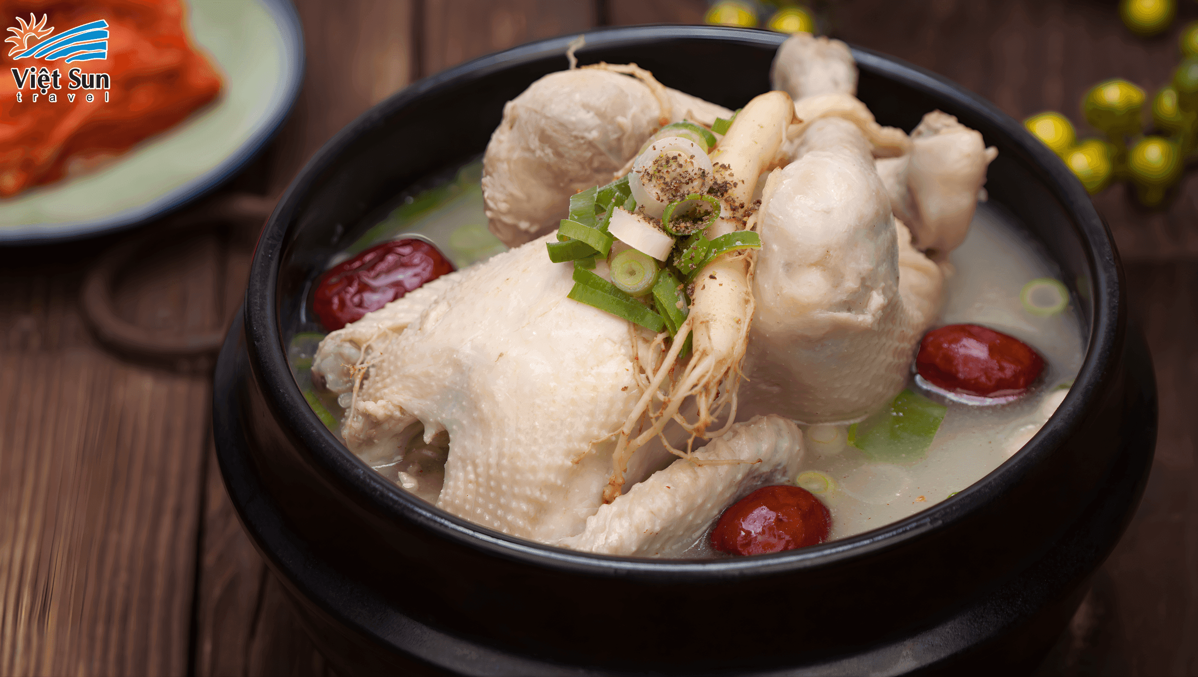 Gà hầm sâm - Viet Sun Travel