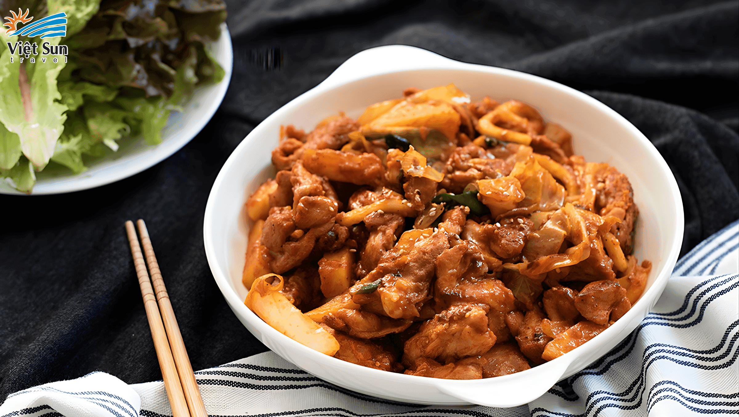 Gà xào cay - Viet Sun Travel