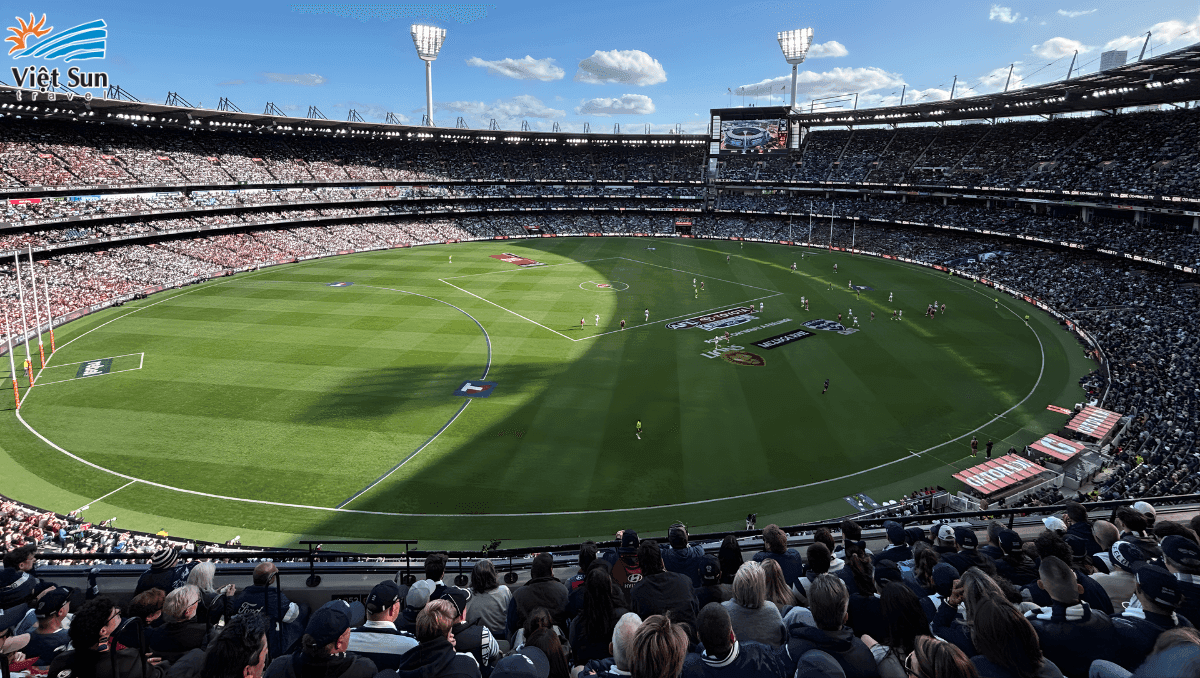 Giải đấu Bóng bầu dục ở Úc.Viet Sun Travel