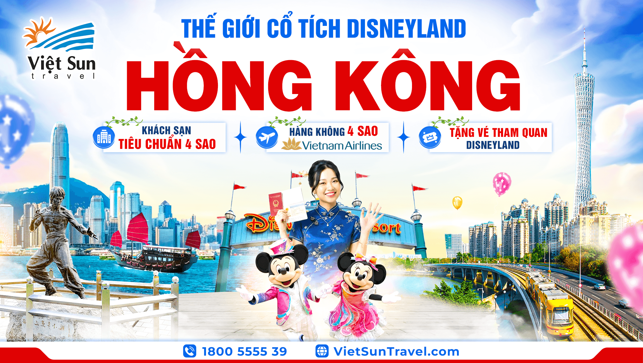 KHÁM PHÁ DISNEYLAND HONG KONG