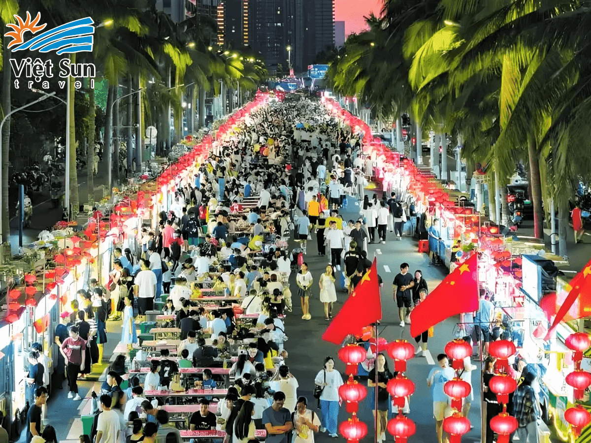 Khám phá Chợ đêm Đại học Hải Nam