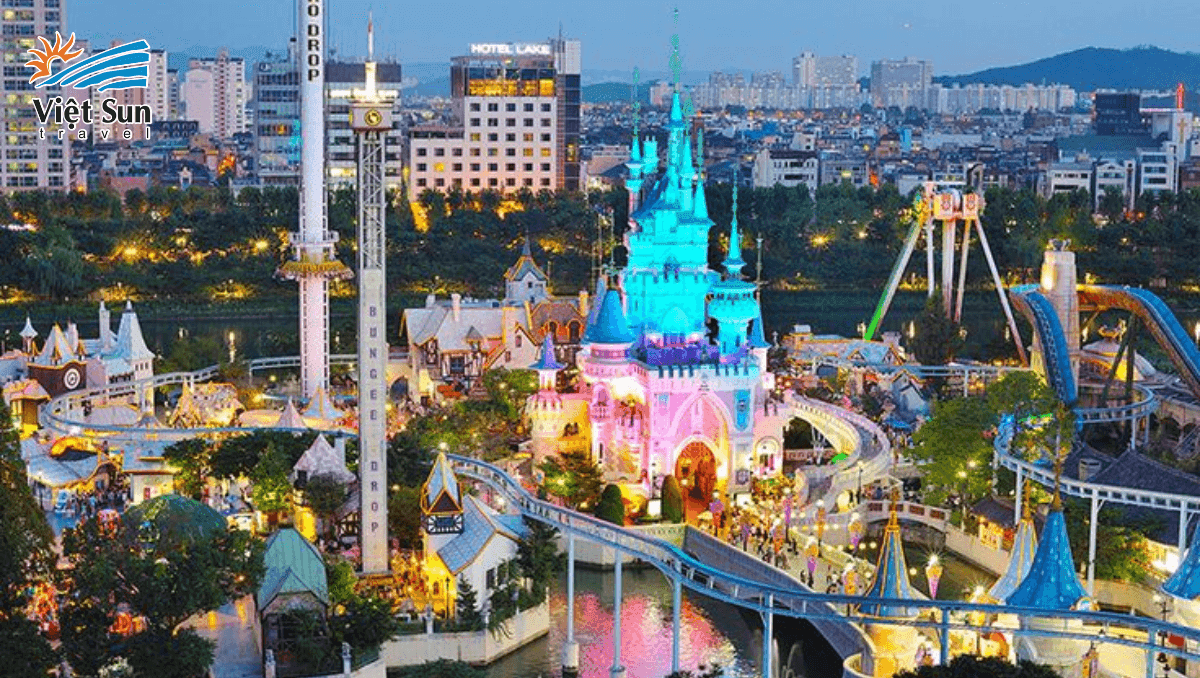 Khung cảnh Lotte World 