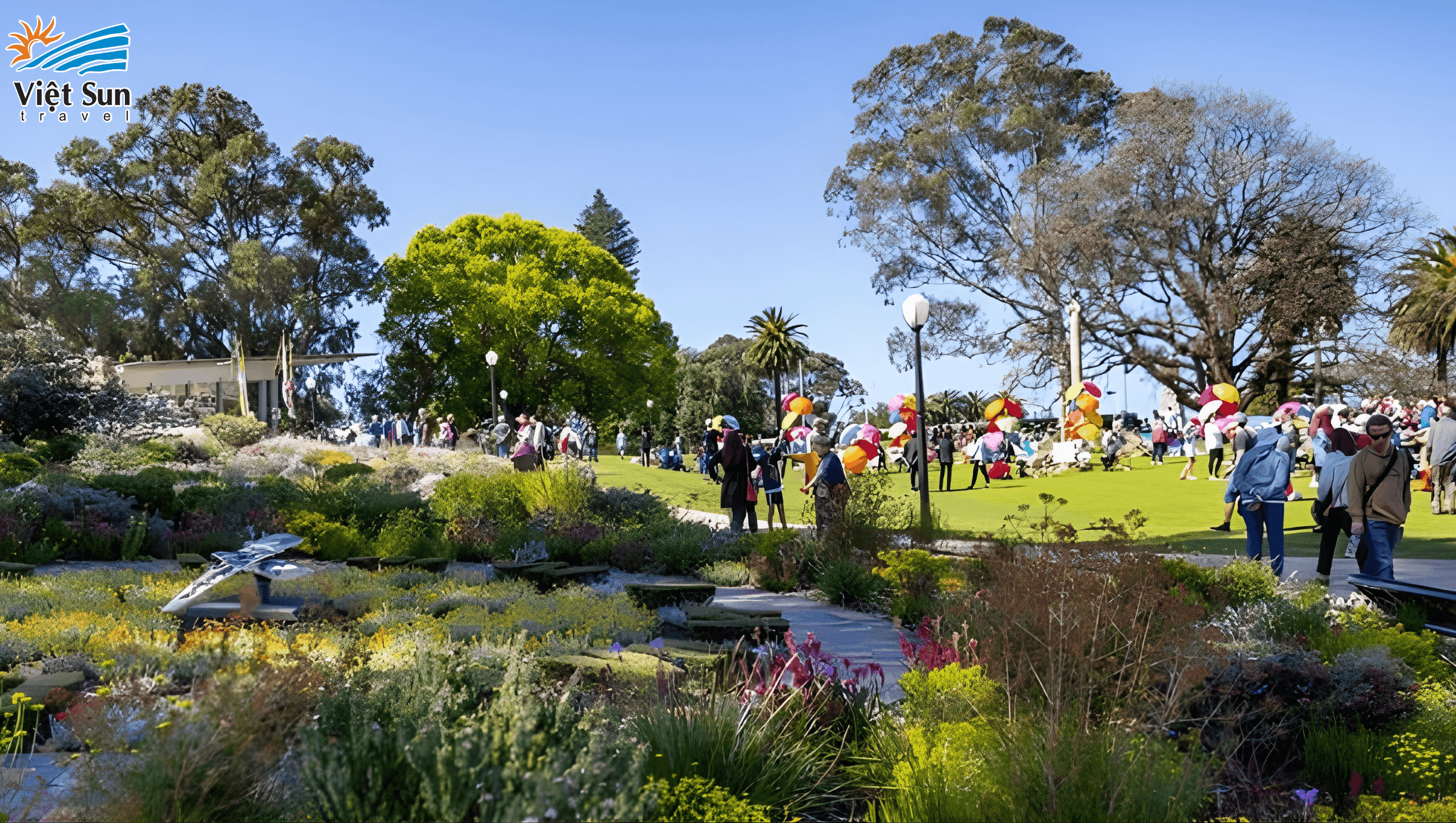 Lễ hội Kings Park Festival Viet Sun Travel