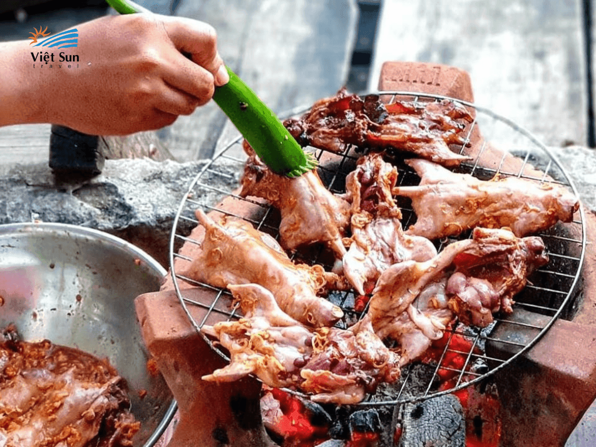 Món ăn miền tây Chuột đồng nướng