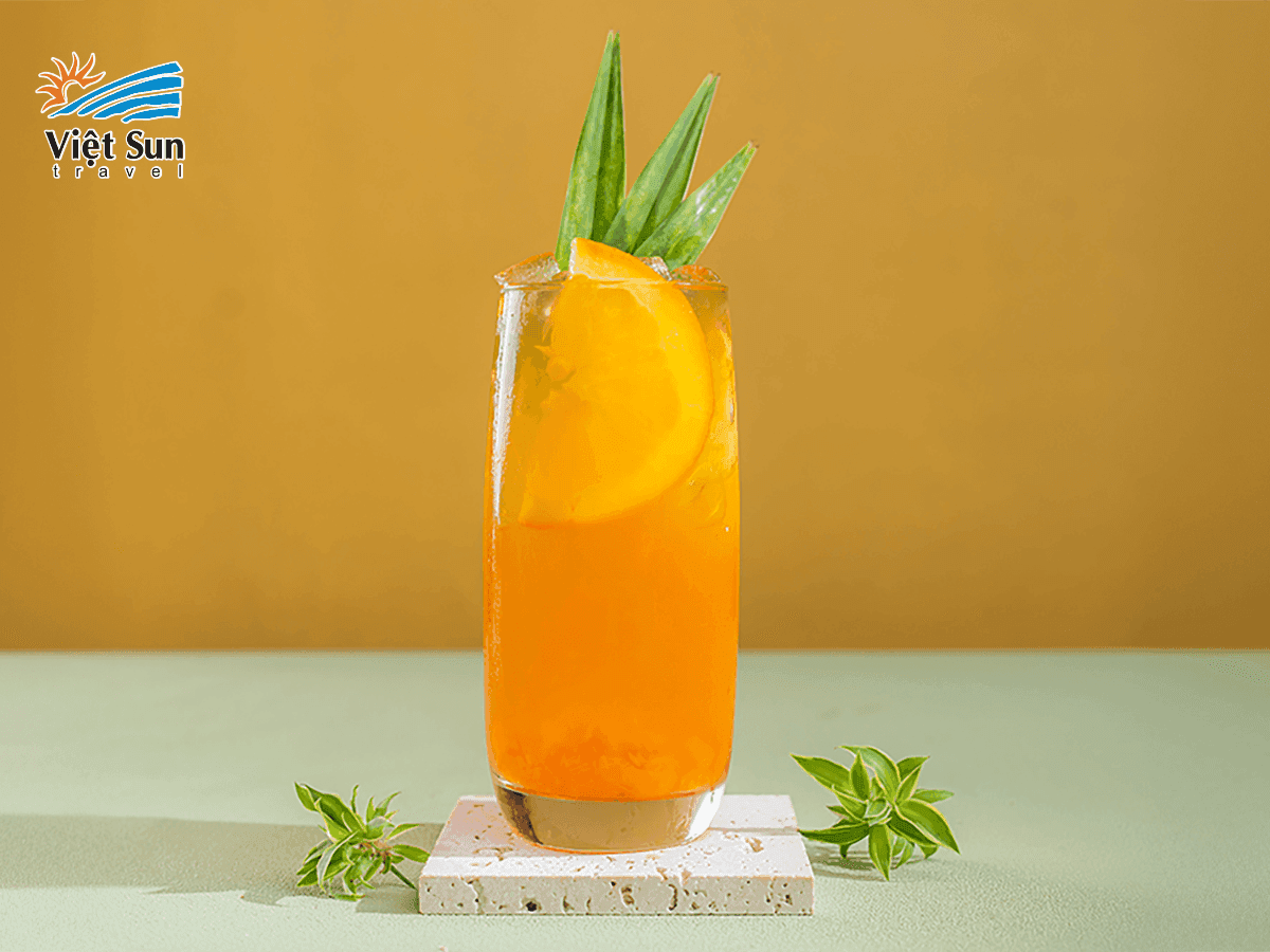 Nước ép cam xoàn giàu Vitamin C