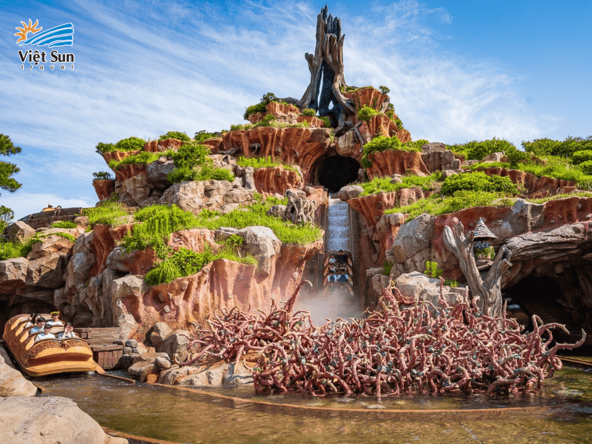 Splash Mountain - Tàu lượn nước vui nhộn
