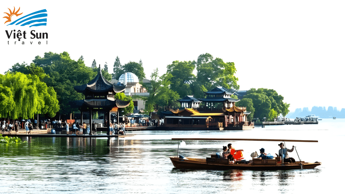 Tây hồ. viet sun travel 