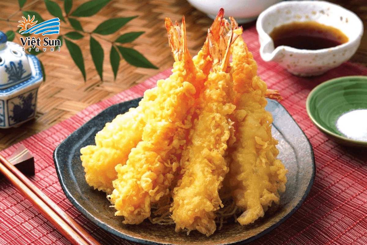 Tempura giòn tan – Tinh hoa ẩm thực Nhật Bản.