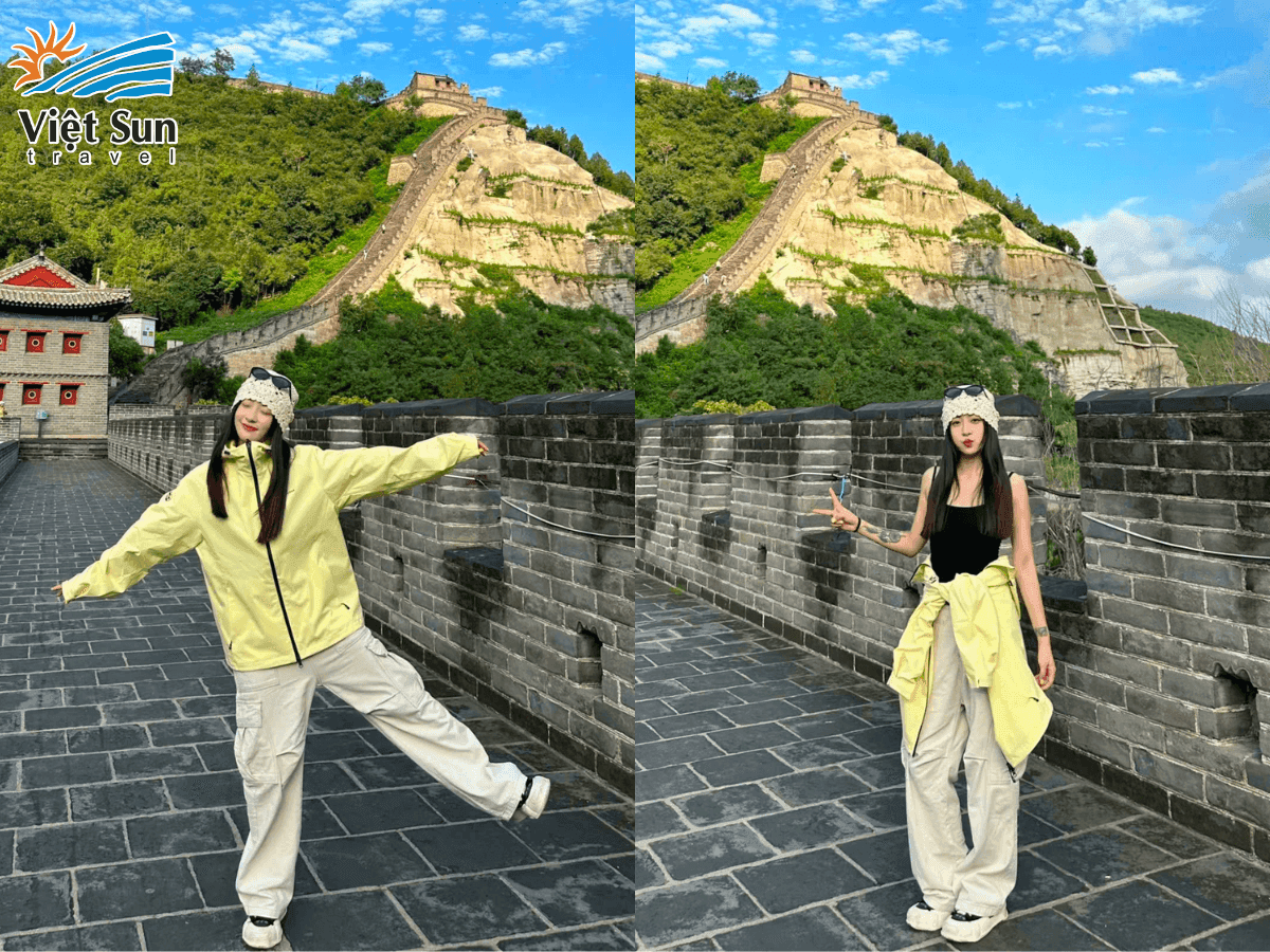 Tham quan, chụp ảnh tại Vạn Lý Trường Thành