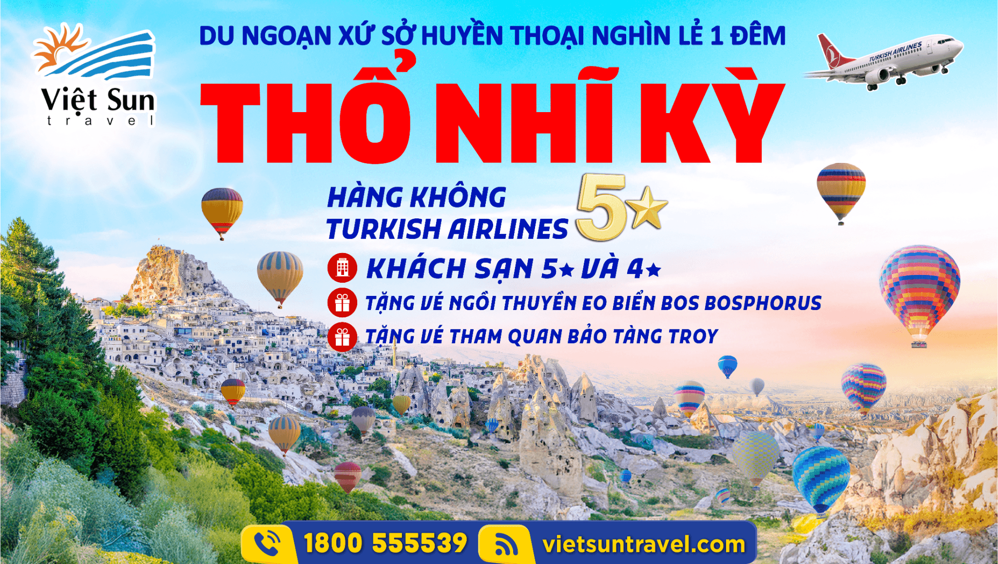 Tour Tết 2026: Thổ Nhĩ Kỳ