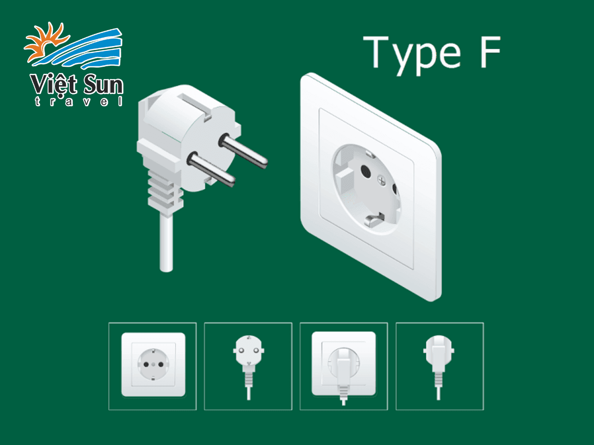 Thiết kế ổ cắm Châu Âu type F