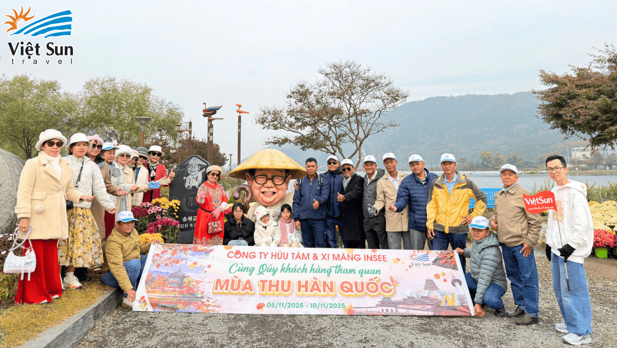 Tour đoàn HQ 5N5Đ Busan Daegu 