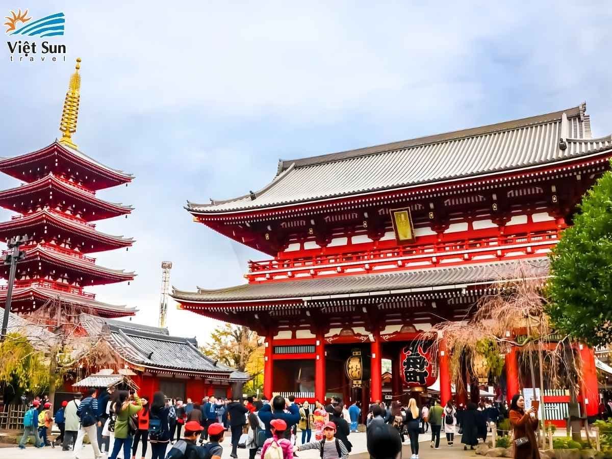Viếng Chùa Asakusa Kannon