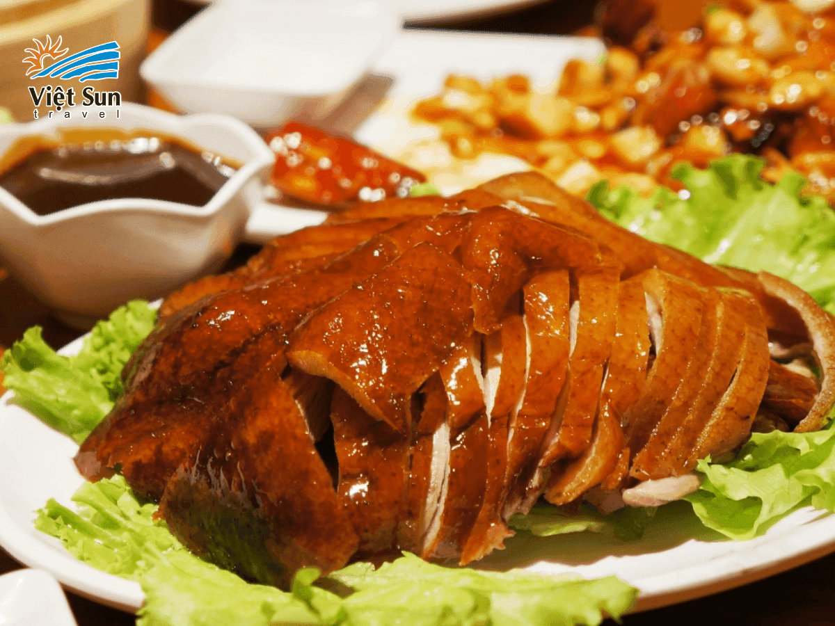 Vịt quay Bắc Kinh - Trung Quốc làm quà tặng