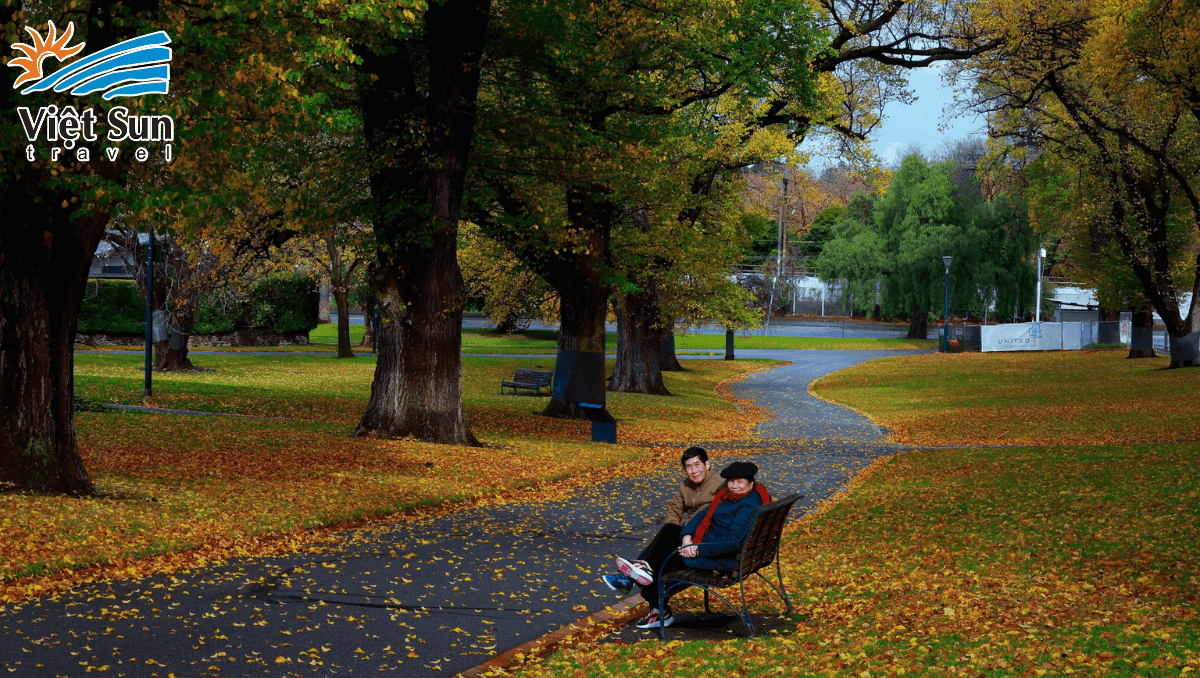 Vườn thực vật Fitzroy.Viet Sun Travel 