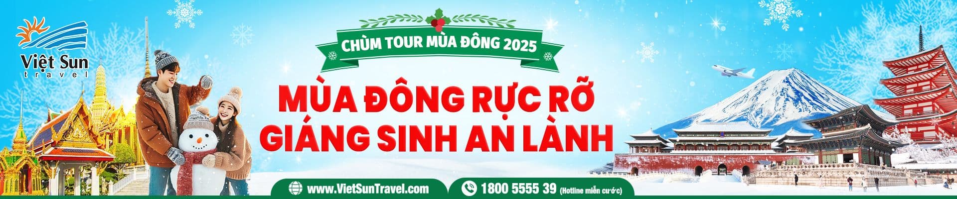 chùm tour mùa đông 2025