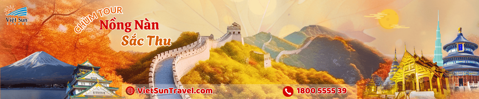 du lịch mùa thu Viet Sun Travel